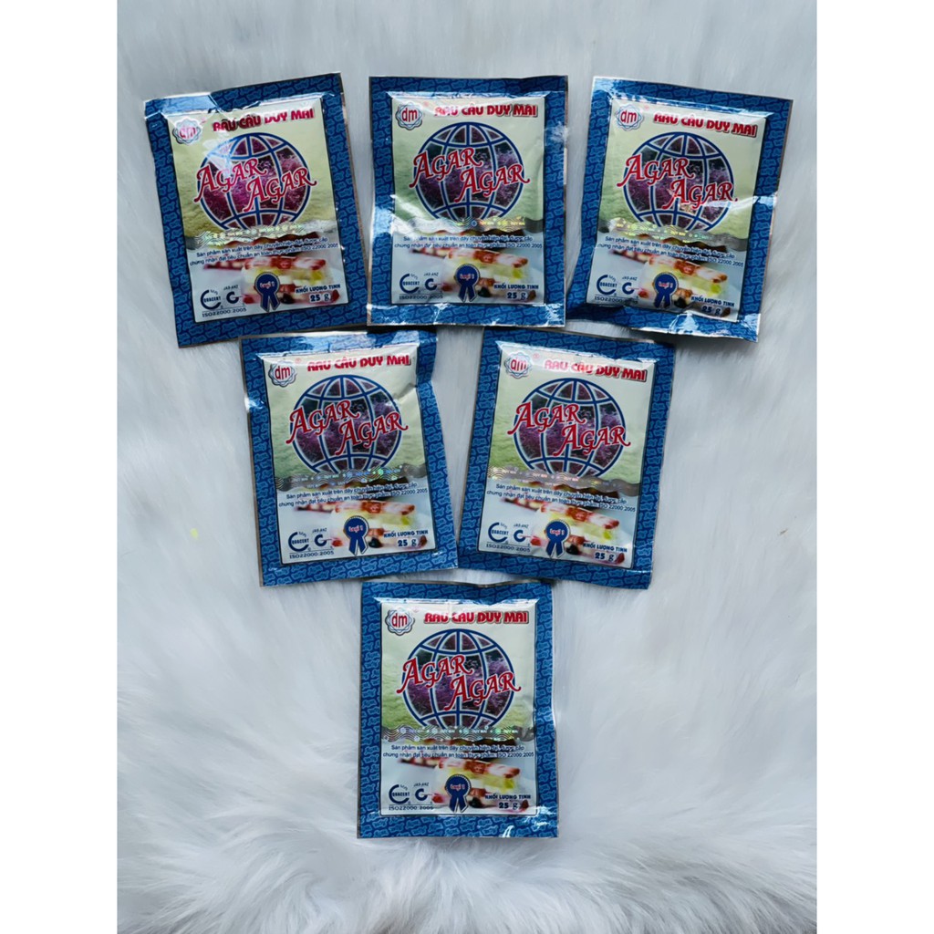 Rau câu giòn DUY MAI  1 gói 25 Gram - Chất lượng tuyệt hảo