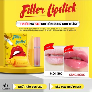 [Mua 1 tặng 1] Son Filler lipstick khử thâm xoá nhăn, giúp đôi môi căng mịn
