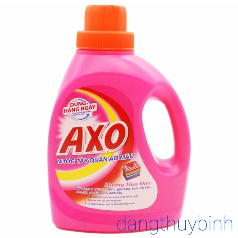 Nước tẩy quần áo màu Axo 800ml