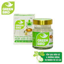 Tổ yến chưng đường phèn chiết xuất củ cải Green Bird