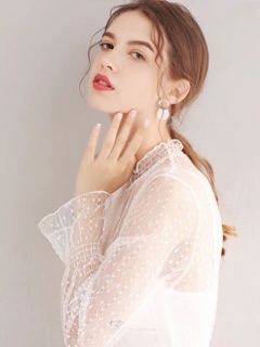 Áo ren lưới (k lót) MS2136