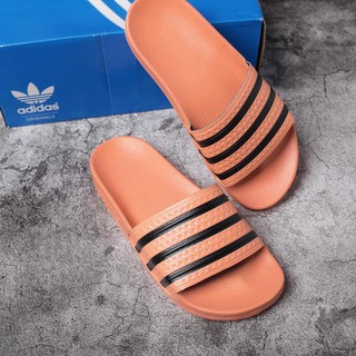 ⚡️ DƯ XỊN FULL BOX⚡️  Dép Adidas nữ màu hồng cam FULL TEM TAG