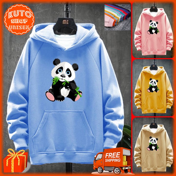 ÁO HOODIE GẤU TRÚC PANDA - In Pet Siêu Bền Siêu Đẹp (HD6120 - Kèm Ảnh Thật)