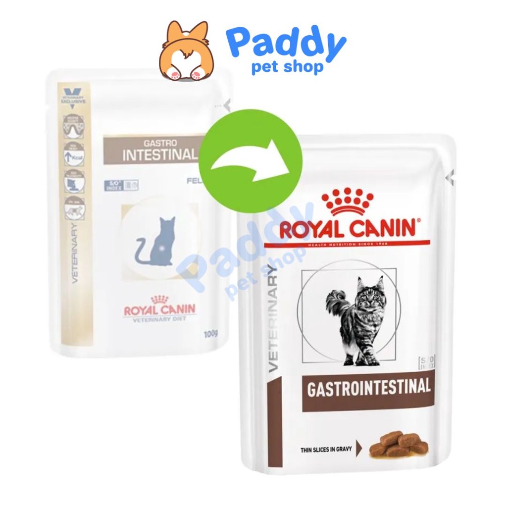 Pate Royal Canin Gastrointestinal Cat Hỗ Trợ Tiêu Hóa Mèo 85g