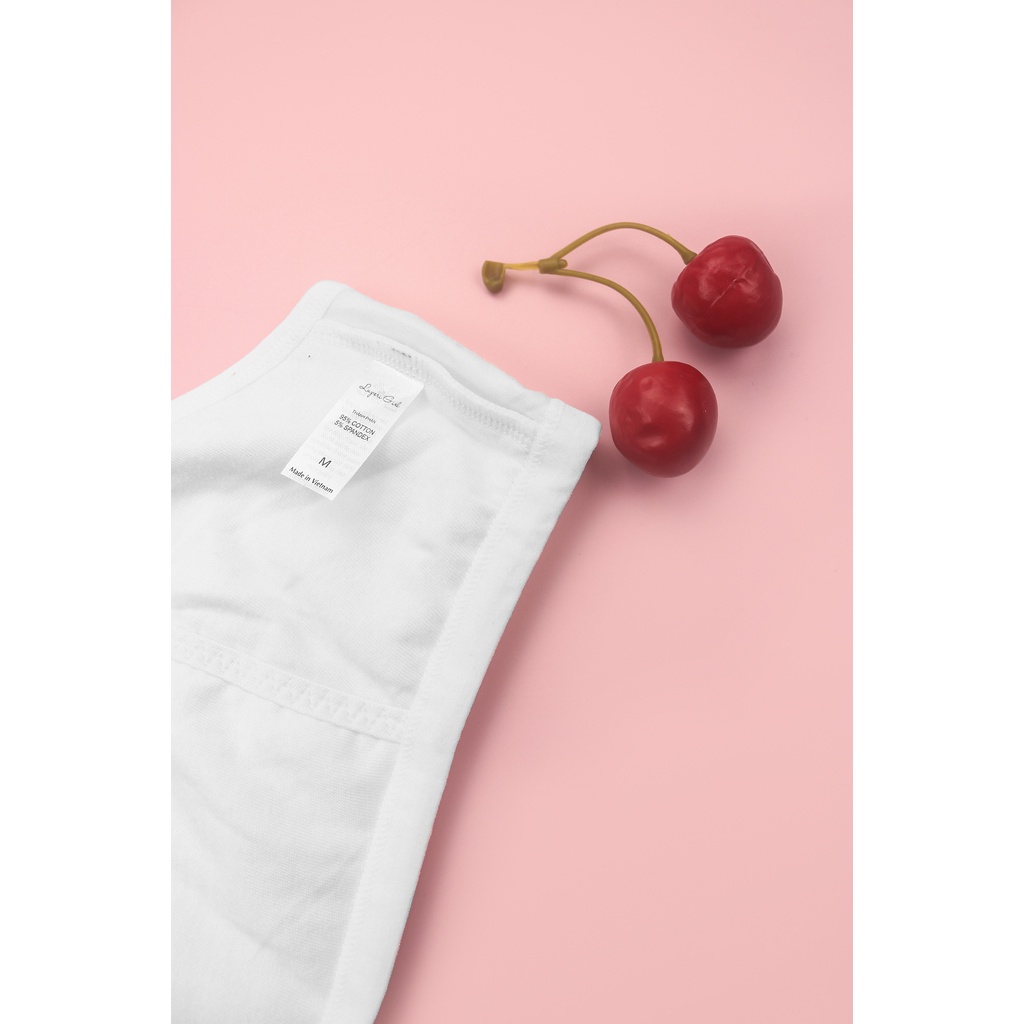 Áo Lót Bé Gái LUPERI LUALG155 Chất Cotton co giãn kháng khuẩn