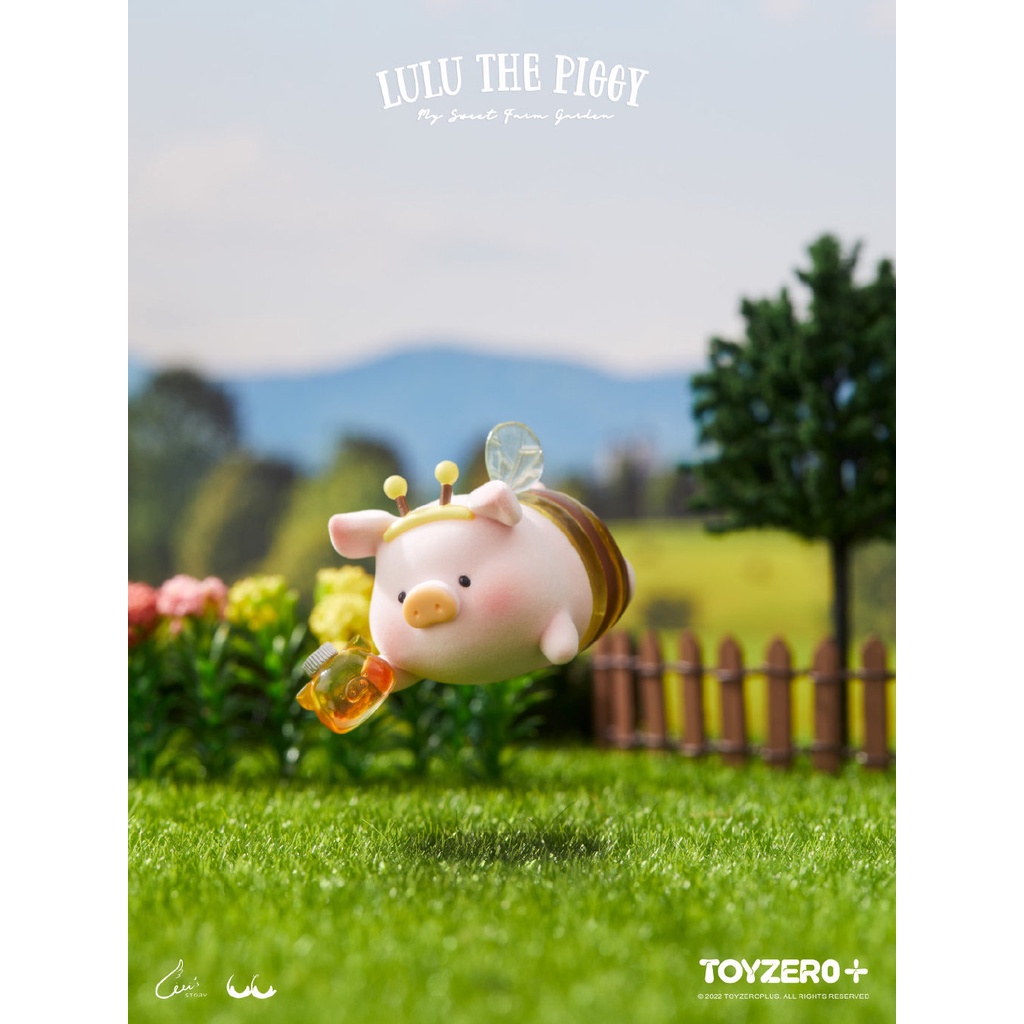 Mô Hình Đồ Chơi Nhân Vật pop mart popmart art lulu the Pig my sweet farm series 52 Dễ Thương