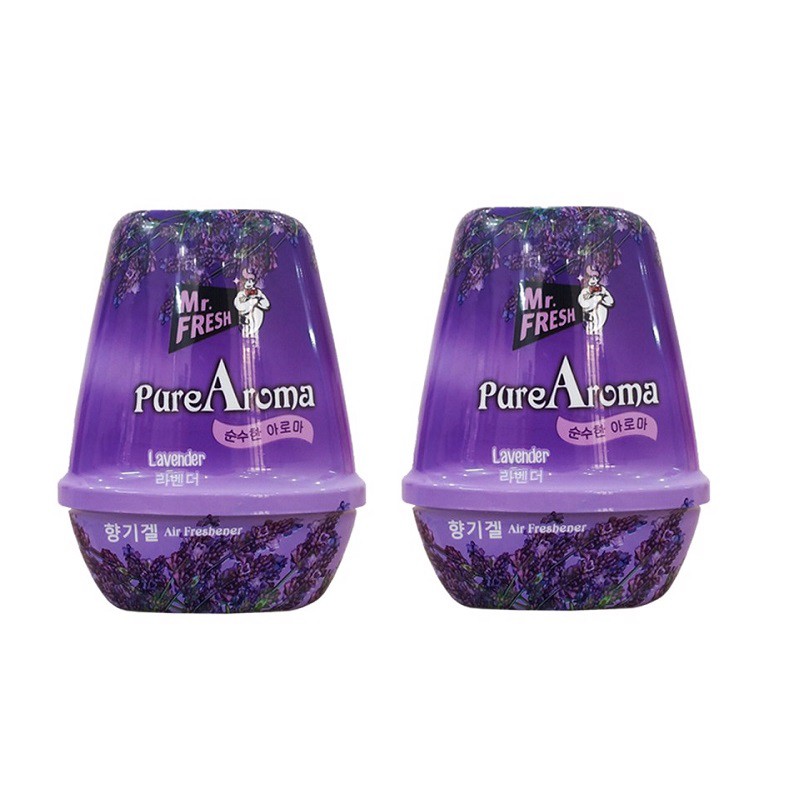 Bộ 2 sáp thơm phòng khử mùi PureAroma Hàn Quốc 180g - mẫu mới