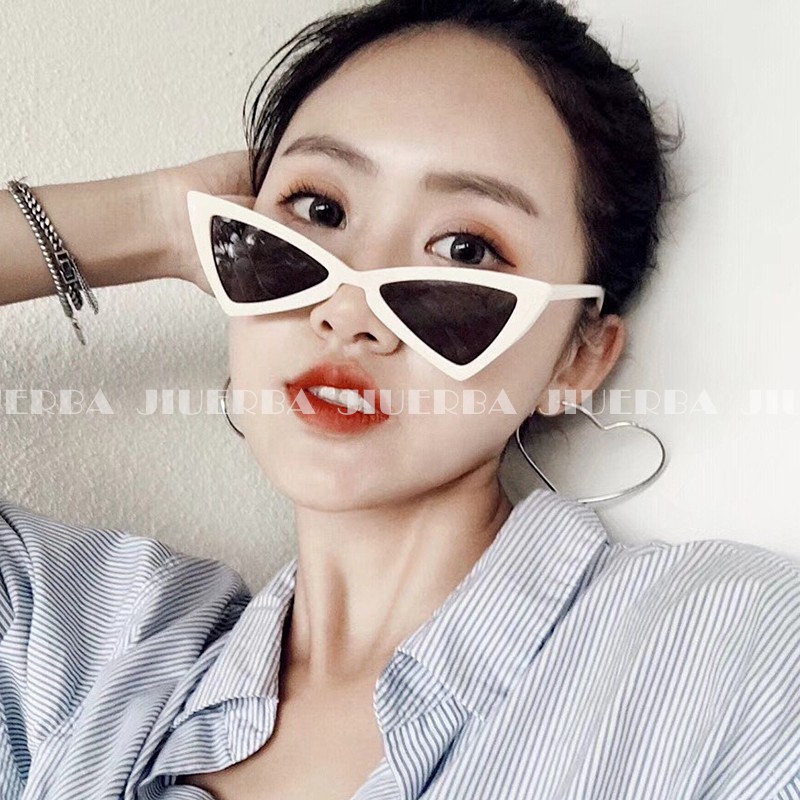 Kính mát mắt mèo chống tia UV400 phong cách Hàn Quốc cho nữ