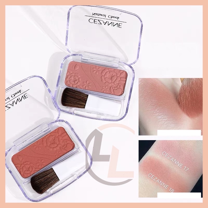 Má Hồng Dạng Nén  Cezanne Natural Màu 17 18 Nội Địa Nhật