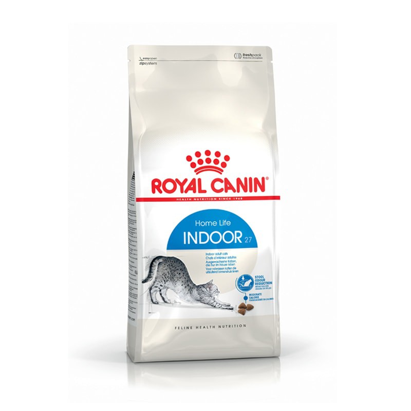 Thức ăn cho mèo nuôi trong nhà ít vận động Royal canin Indoor 27 túi 400g