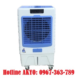 Quạt điều hòa không khí akyo zt80 cảm ứng 8.000m3/h 200w tặng kèm 2 đá khô bảo hành 24 tháng