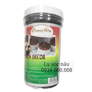 Cốm màu Premier Win Hũ 500G - Ly Sóc Nâu