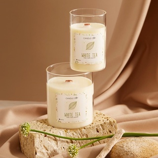 [FREESHIP] Nến Thơm Candle Cup - Mùi WHITE TEA - Nến Thơm An Toàn