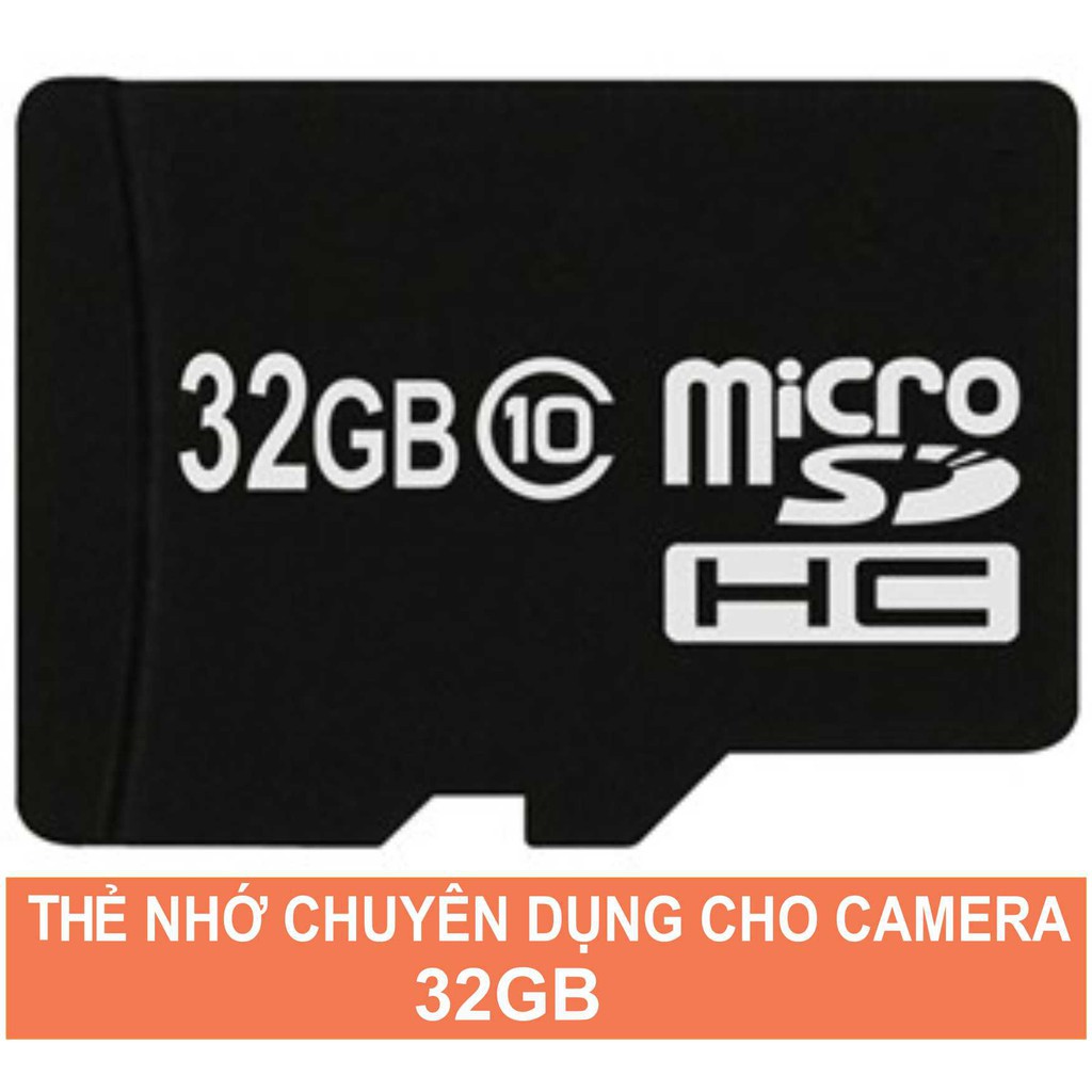 Thẻ nhớ SD Micro 32GB - Dùng cho camera IP | BigBuy360 - bigbuy360.vn