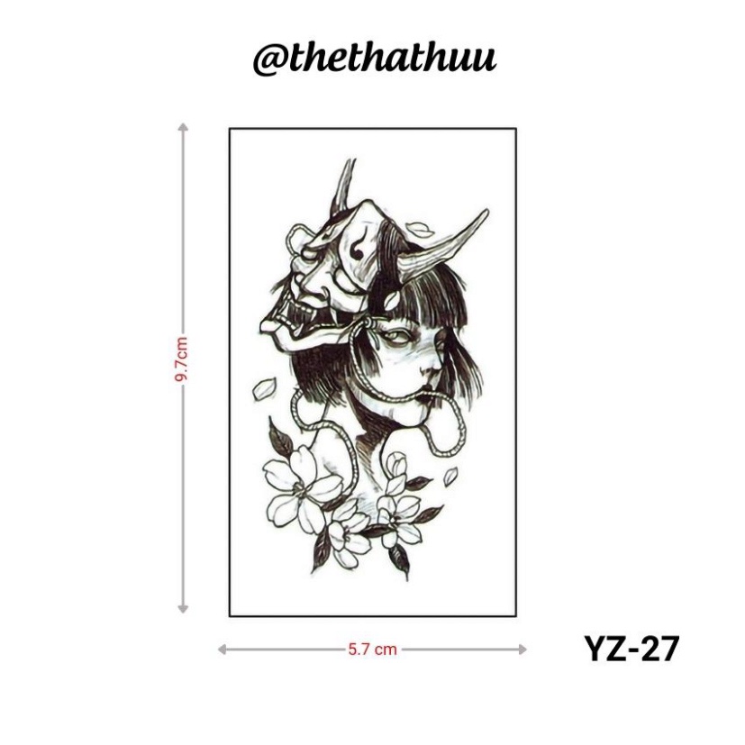 Hình Xăm Dán Mini Không Thấm Nước Hottrend 2022