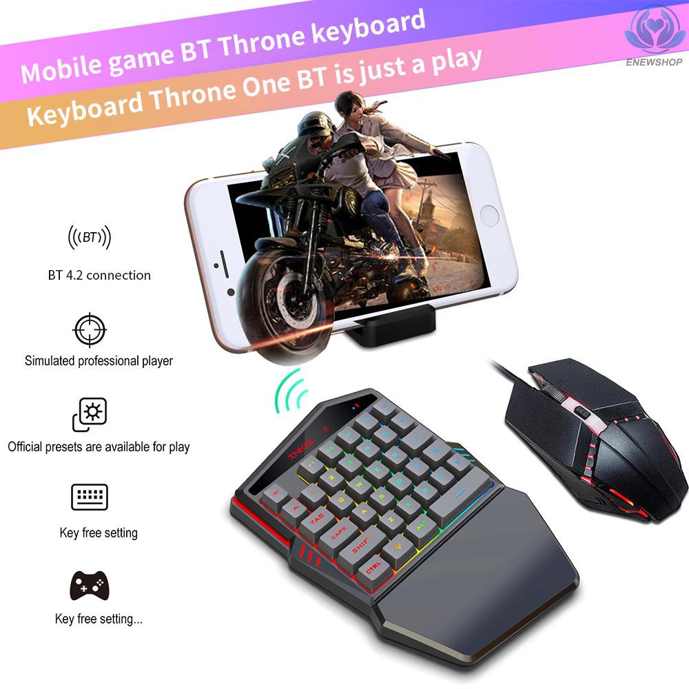 Bộ Bàn Phím Và Chuột Gaming Hxsj K99 35 Nút Bấm Và Đèn Led Cho Game Thủ