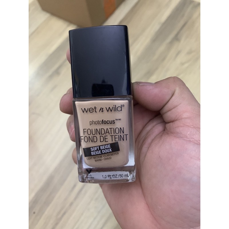 TONE SOFT BEIGE - KEM NỀN WET N WILD PHOTOFOCUS FOUNDATION 30ML CHÍNH HÃNG