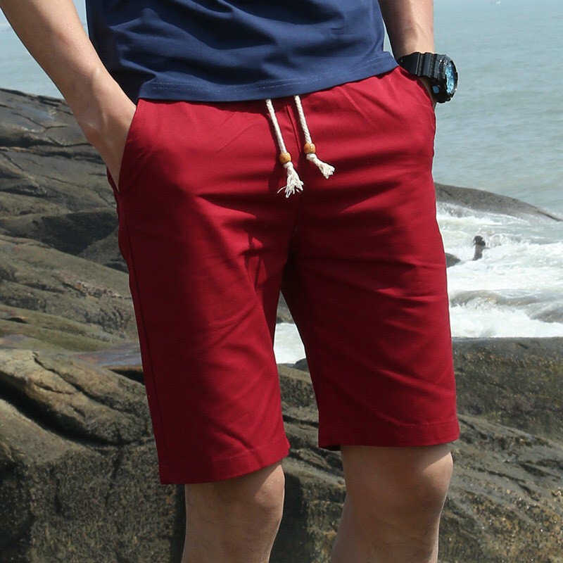 quần shorts kaki nam lưng thun có túi to - sọt lững nữ nhiều màu