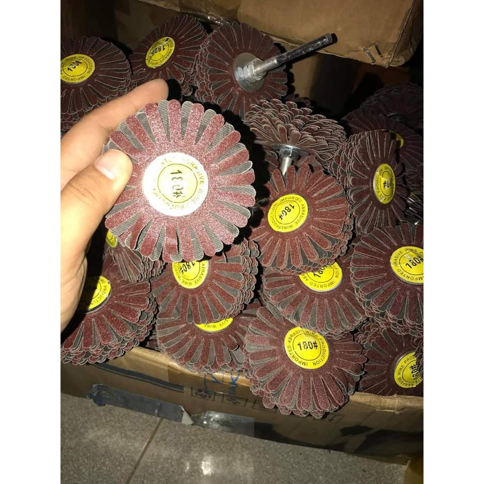 Chổi nhám quật ráp quật gỗ máy cầm tay chính hãng giá rẻ