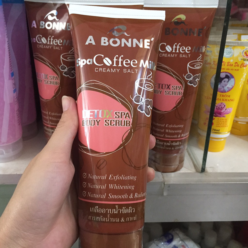 Muối sữa spa A Bonne cà phê 350g THÁI LAN