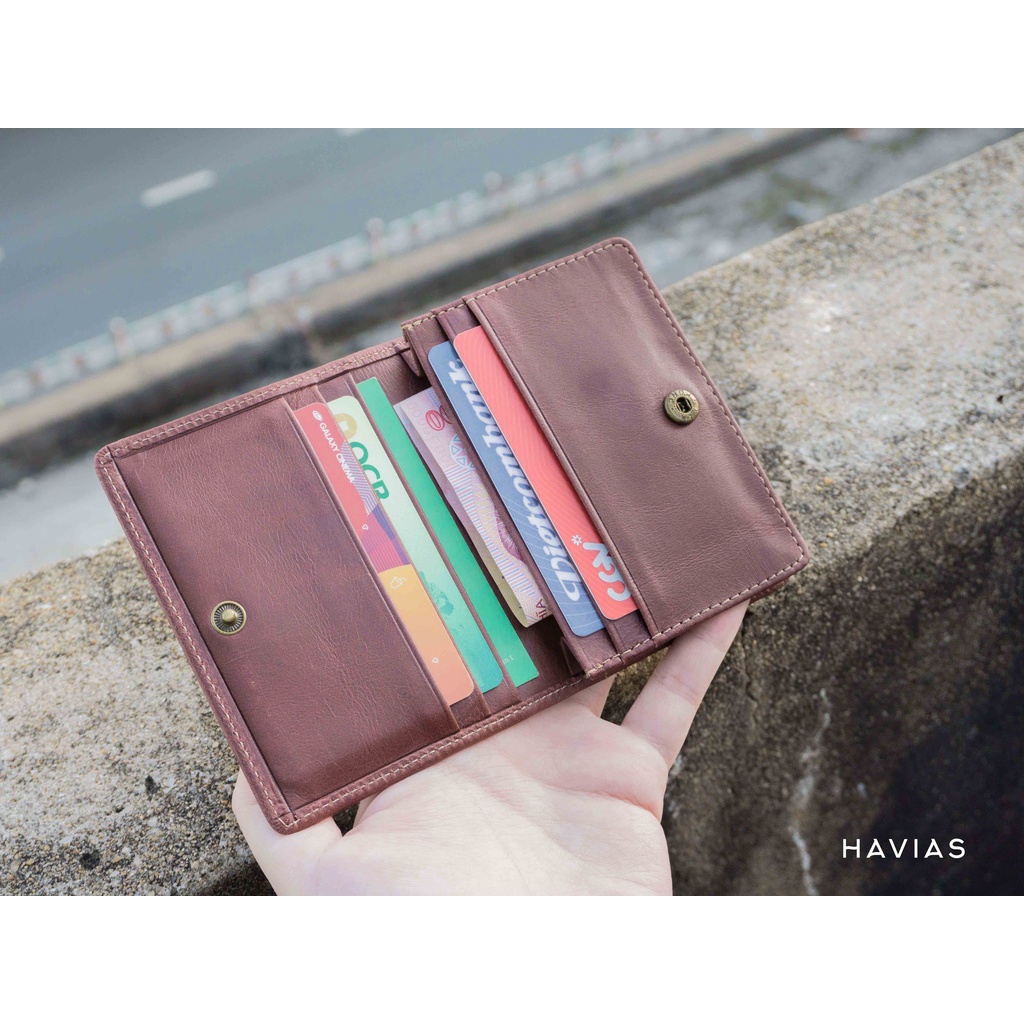 Ví Mini Hộp BIZ HAVIAS Wallet HAVIAS - Đỏ