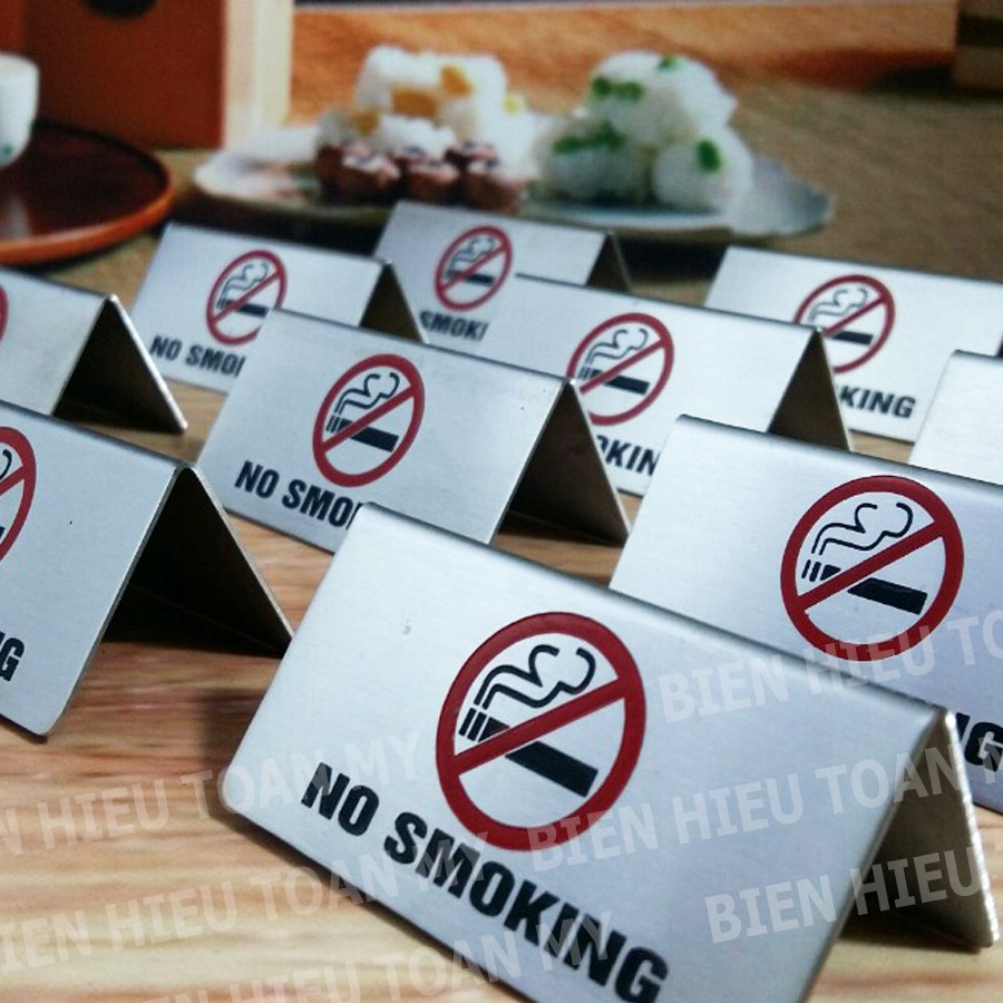 Biển Không Hút Thuốc để bàn | BigBuy360 - bigbuy360.vn