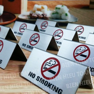 Biển Không Hút Thuốc để bàn