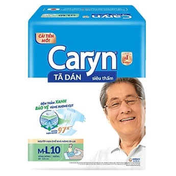 Tã dán Caryn size M-L 10 miếng