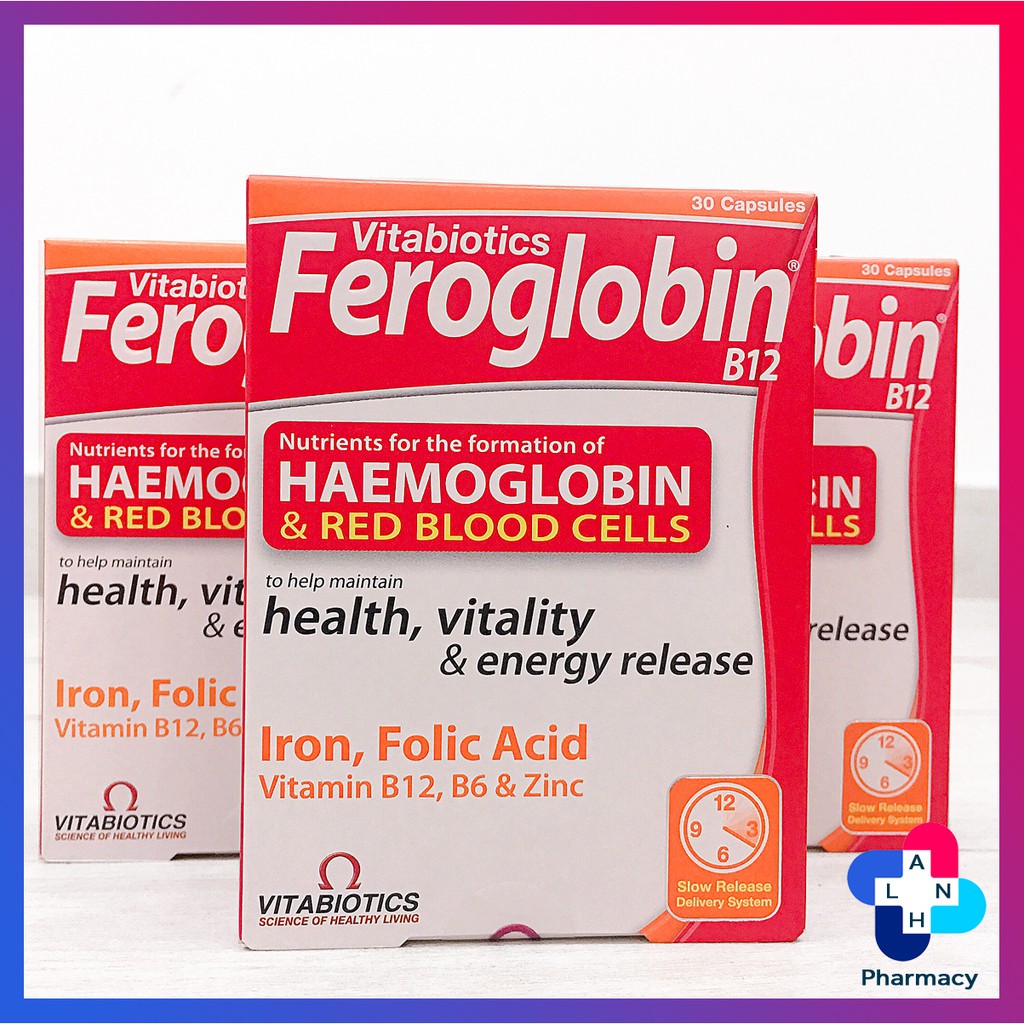 FEROGLOBIN B12 (Hàng nhập khẩu) - Bổ máu toàn diện, mệt mỏi tiêu tan.