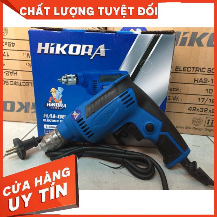 Máy khoan bê tông 13ly HIKORA 650W ken8947 cam kết chất lượng chuẩn 100% dây đồng