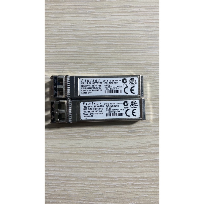 Mô đun quang finisar 8gbs sw 850nm 85y6278 sử dụng cho switch, server - ảnh sản phẩm 1