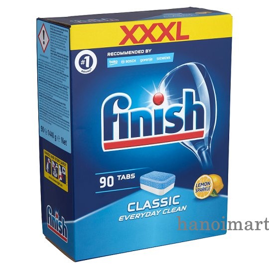 Viên rửa bát Finish Classic 90 viên Finish EU