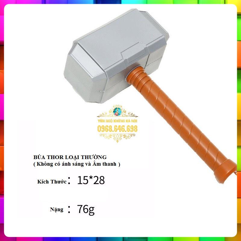 FREE SHIP  Áo choàng siêu nhân Thor mặt nạ búa hóa trang siêu anh hùng thần sấm trẻ em