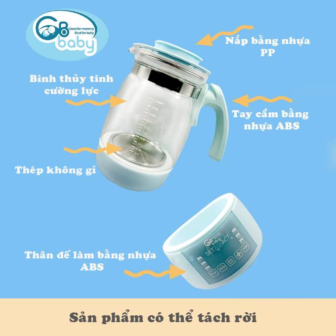Bình Đun nước thông minh GB Baby( Nhập khẩu Hàn Quốc)