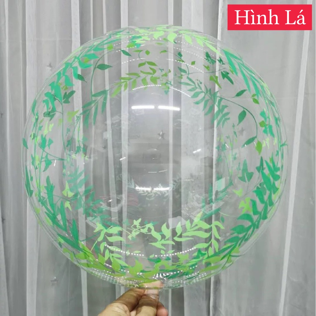 Bong Bóng Trong Suốt 20in Trang Trí Sinh Nhật, Thôi Nôi, Đầy tháng, Tiệc Tùng, Đám Cưới...