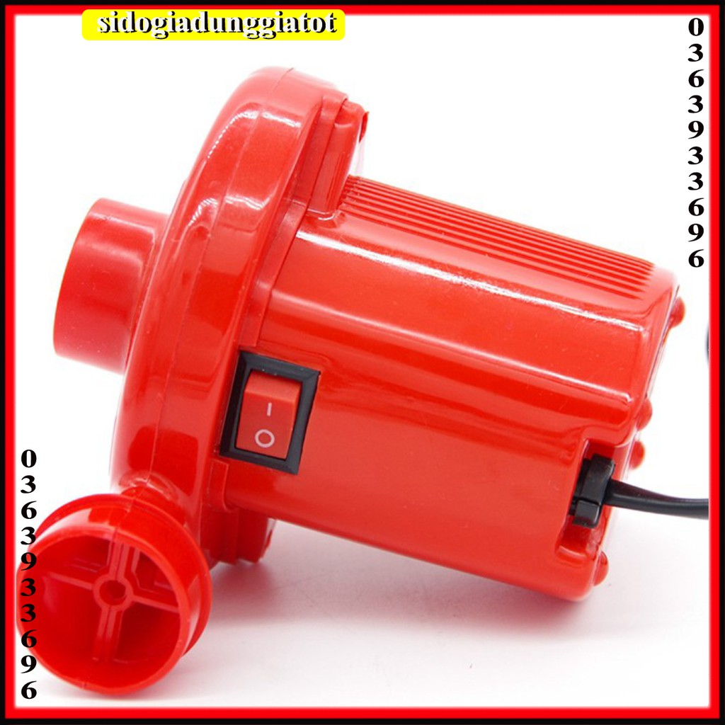 Bơm điện 2 chiều thổi, hút chân không - bơm phao bơi, giường ghế hơi - SĐGDGT