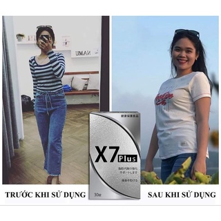 Sản phẩm hổ trợ giảm cân x7 chuyên giảm mỡ bụng