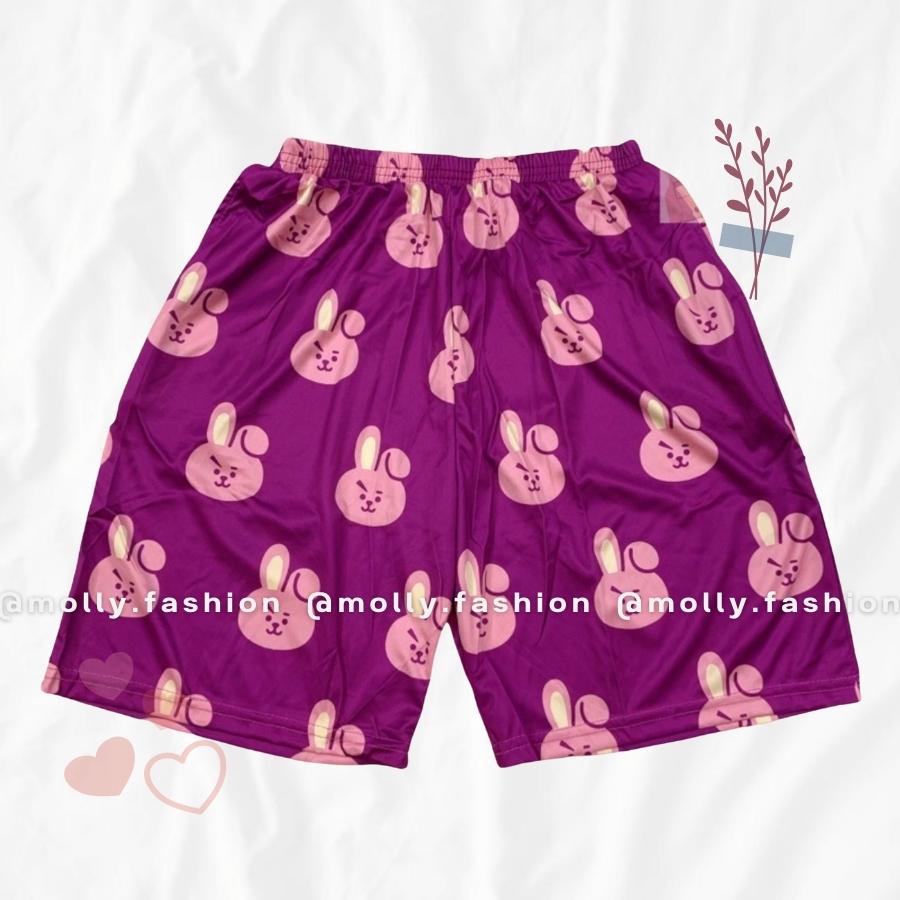 Quần Short lửng Cartoon Unisex BST 03 ❤️ QUẦN ĐÙI HOẠT HÌNH nhiều mẫu Freesize Molly Fashion