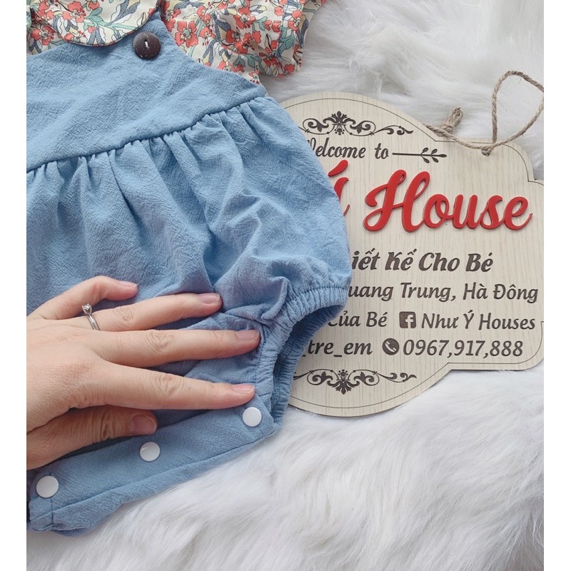 Set body thô đũi cho bé gái 𝑻𝑨̣̆𝑵𝑮 𝑲𝑬̀𝑴 𝑻𝑼𝑹𝑩𝑨𝑵 Đầm thiết kế cho trẻ em từ 0 - 8 tuổi