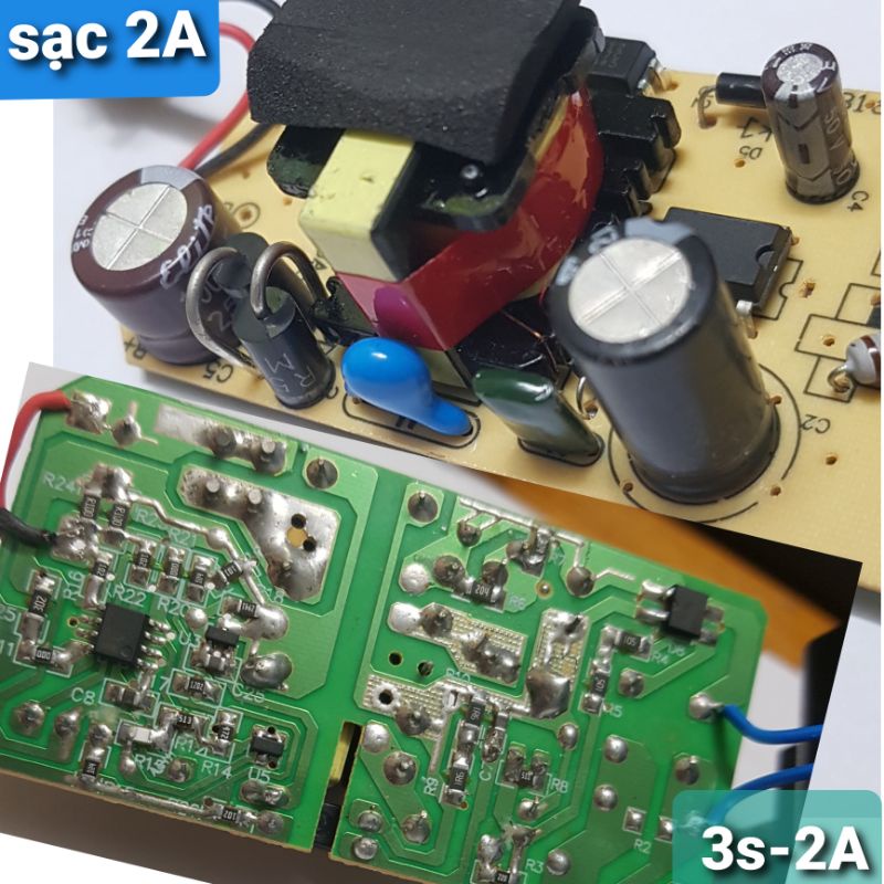 củ Sạc pin 3s -12,6V 2A và 3s-12,6v 3A, 3s -12,6v 5A có quạt tản nhiệt , cao cấp, đầy pin tự ngắt