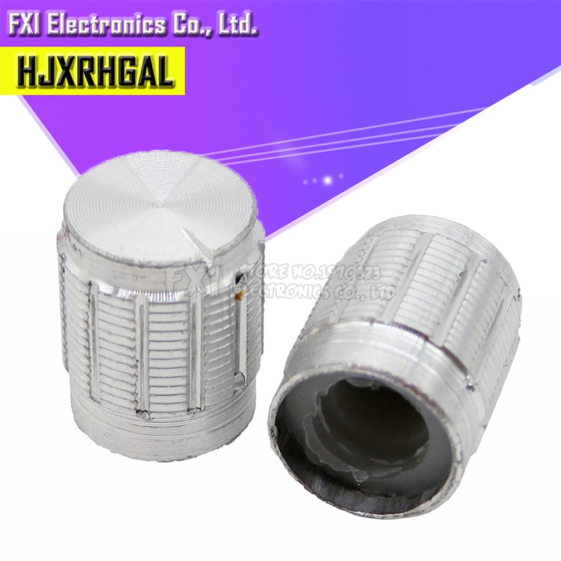 Set 10 Nút Vặn Chiết Áp 13 * 17mm 15 * 17mm 13 * 17 15 * 17 Bằng Hợp Kim Nhôm