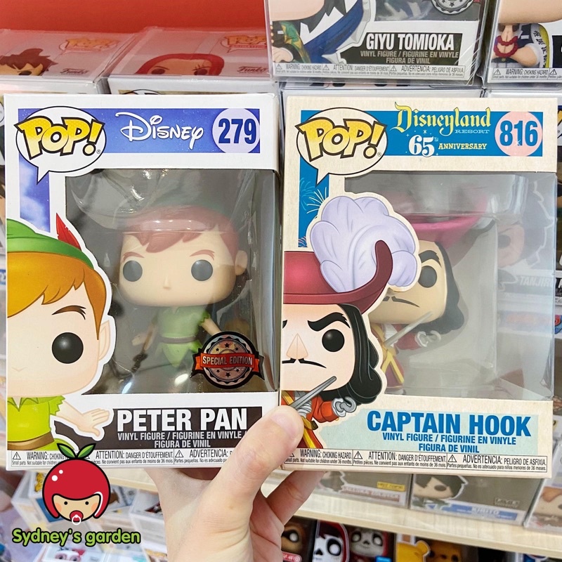 Mô hình Funko Pop ANIMATION - PETER PAN & CAPTAIN HOOK