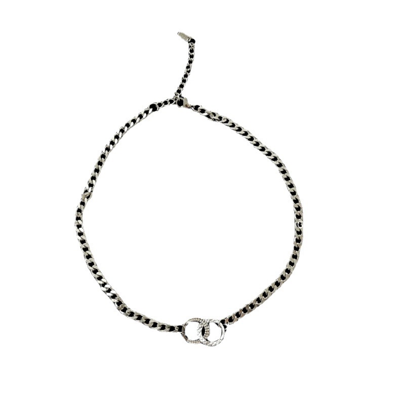 Vòng cổ thép titan thiết kế sang trọng phong cách hip hop