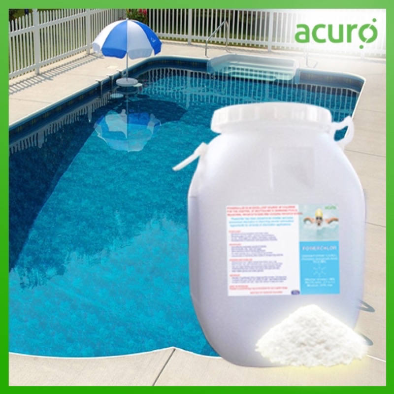Chuyên Xử Lý Nước Hồ Bơi Dạng Bột - Chiết Lẻ 1 Kg Chlorine 90