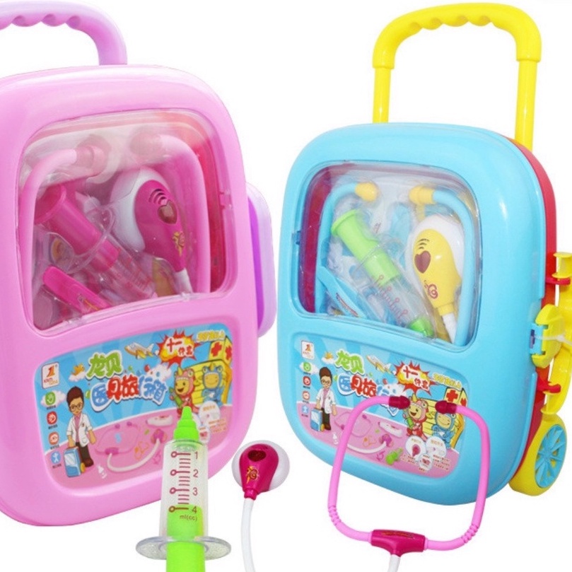 Đồ chơi vali kéo dụng cụ khám bác sĩ