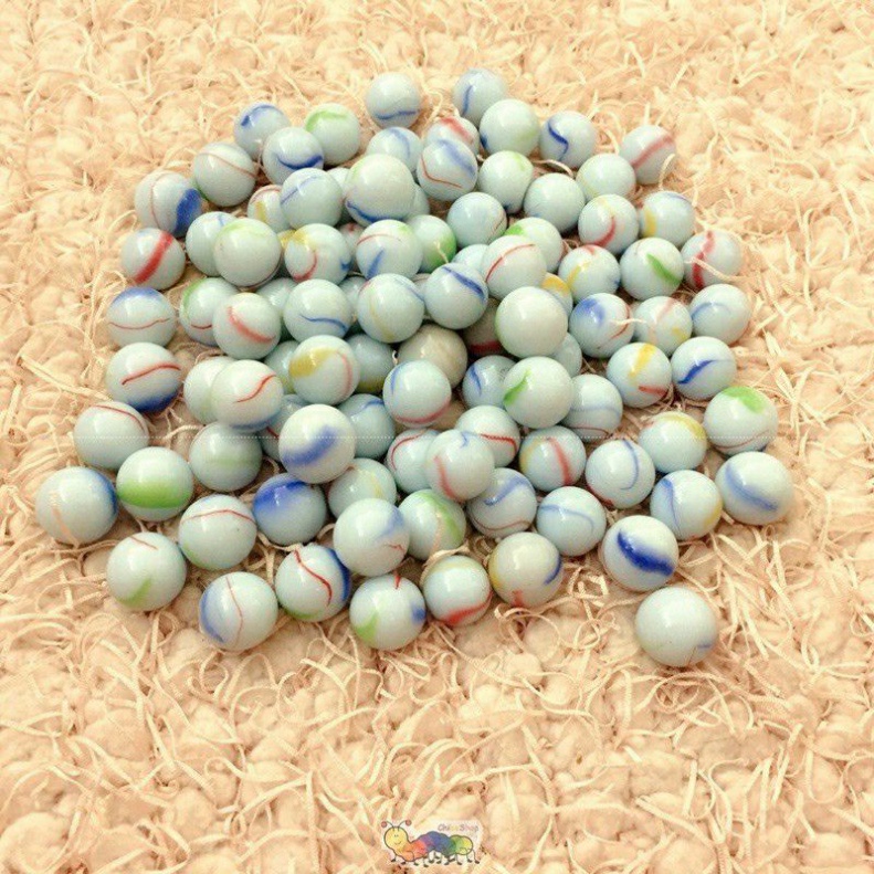 Bi ve- 1 kg bi sứ đường kính 16m loại đẹp ( sỉ đồ trẻ em) - Đồ chơi tuổi thơ