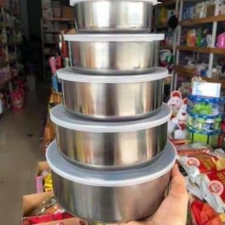 Bộ thố inox 5 cái