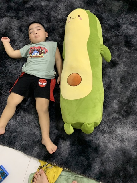 Gối Ôm Hình Quả Bơ Dài Cho Bé