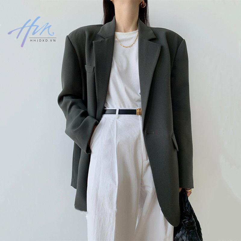Áo khoác phong cách đường phố thời trang xuân thu dành cho nữ