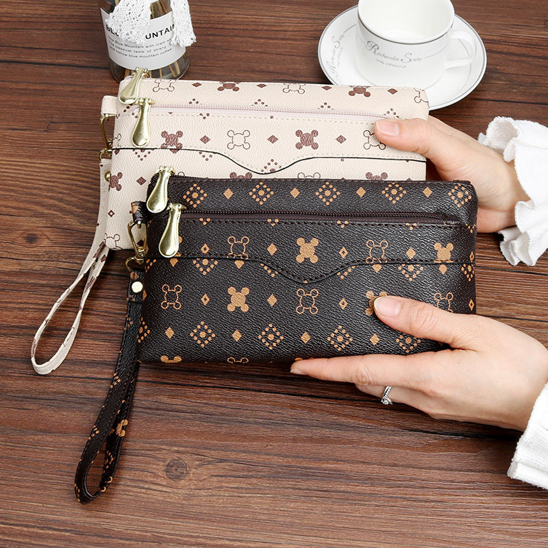 2021Mùa Xuân Và Mùa Hè Mới Clutch Nữ Giản Dị Hoang Dã Của Phụ Nữ Ví Điện Thoại Di Động Ly Hợp Thời Trang Túi Xách Tay